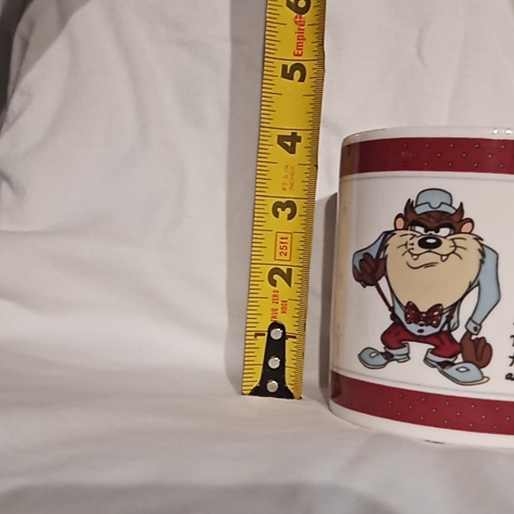 Vintage -TAZ. Looney Tunes Taz Party Animal Mug. 1992 Warner Bros. Studio Store. - Picture 12 of 15